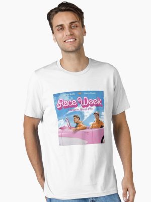 Its Race Week Funny Formula one Artwork Essential T-Shirt