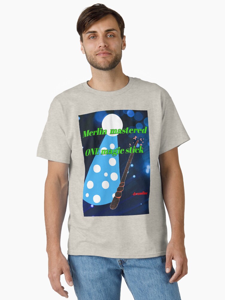Merlin Mastered ONE Stick -drumline Classic T-Shirt