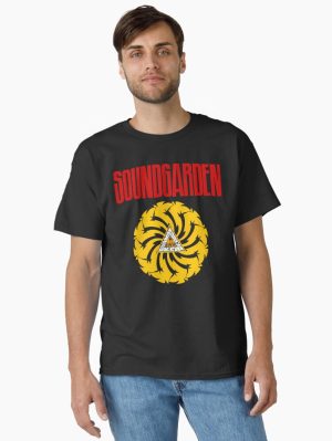 Soundga.rden Rock Logo  Printed T-Shirt