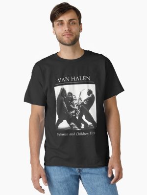 Hard Rock Band Van*Halen*Band Women And Children First Classic T-Shirt