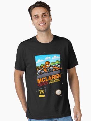 McLaren Formula 1 F1 Videogame Printed T-Shirt