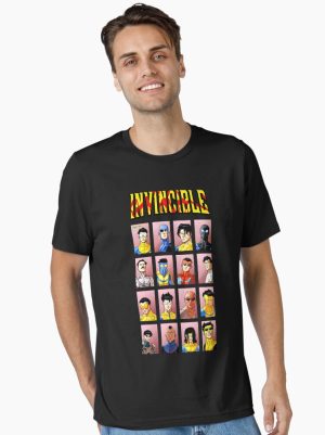 Invincible Superhero Characters Essential T-Shirt