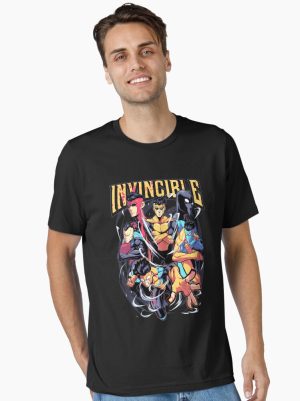 Invincible Mark Superhero Comic Book Essential T-Shirt
