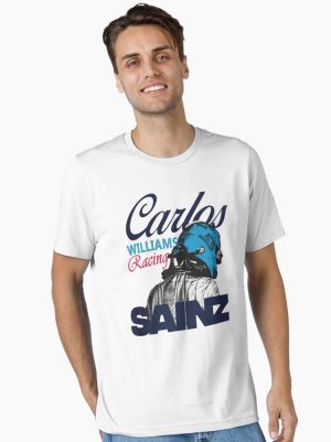 Carlos Sainz Williams F1 Racing Essential T-Shirt