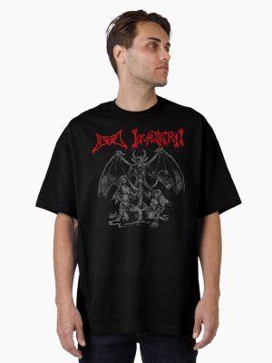 Band Death Metal 90s Oversized T-Shirt