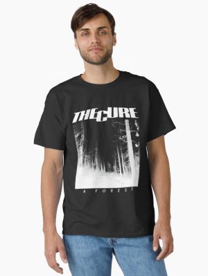 The Cure A Forest Dark Woods Band Graphic | PERFECT GIFT FOR YOU AND FRIENDS Printed T-Shirt
