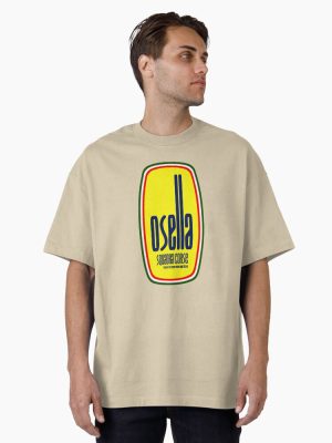 Osella Squadra Corse F 1 Team Vintage Art Oversized T-Shirt