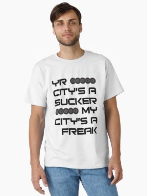 Yr City_s A Sucker - LCD Soundsystem Black     Classic T-Shirt