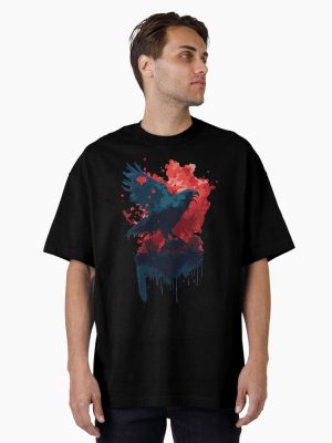 Crow Oversized T-Shirt