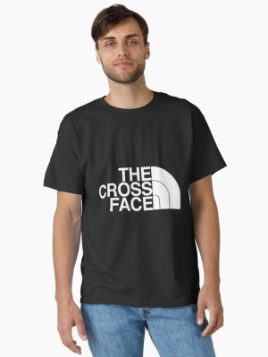 The Cross Face Wrestling Pullover 		 Classic T-Shirt