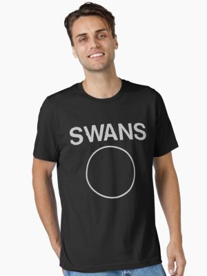 SWANS Printed Printed T-Shirt
