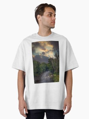 Gogo Burn Largs Landscape Oversized T-Shirt