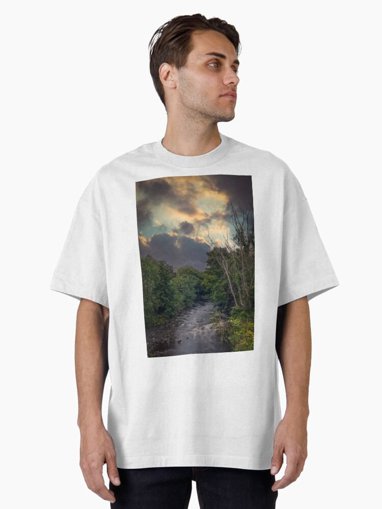Gogo Burn Largs Landscape Oversized T-Shirt