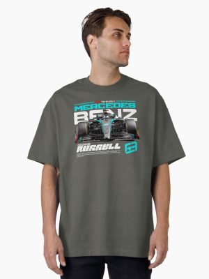 Mercedes AMG Artwork - Formula 1 Oversized T-Shirt