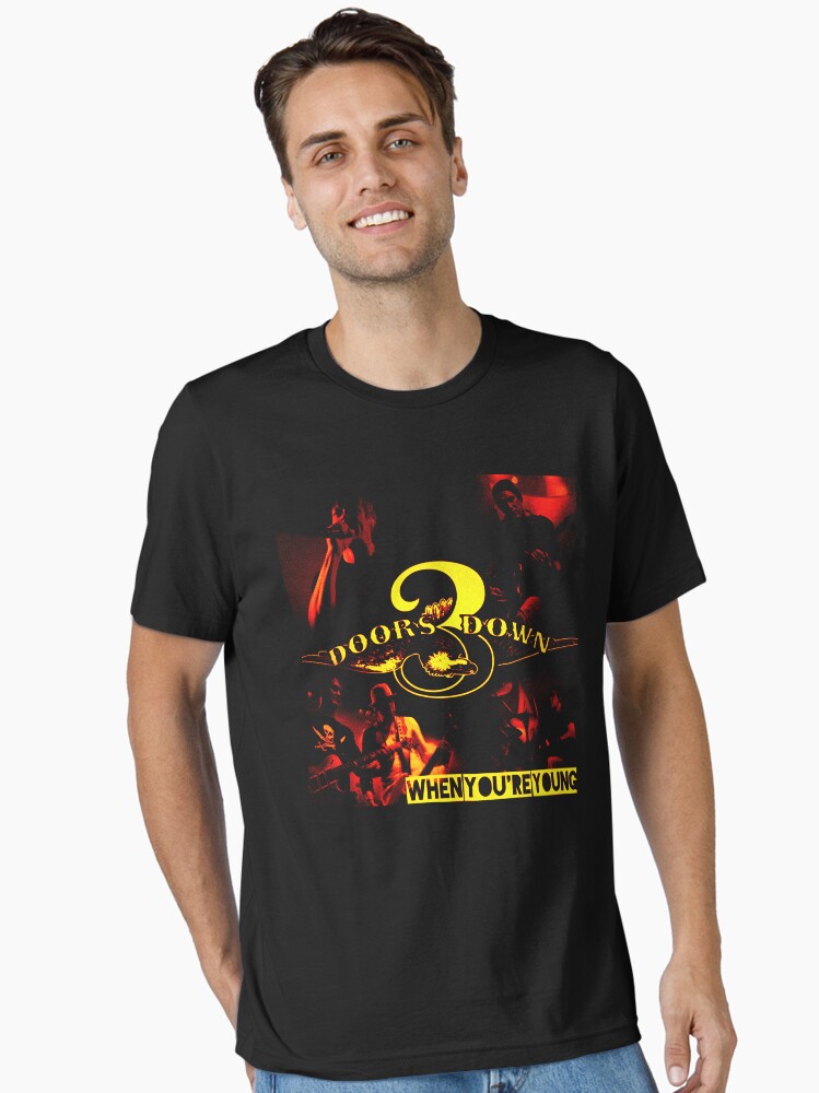 Music POst Grunge Band Silhouette Essential T-Shirt