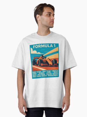 Monaco F1  Oversized T-Shirt