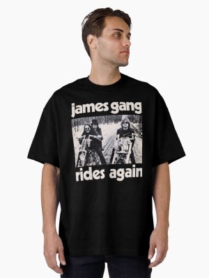 JAMES GANG BAND  Oversized T-Shirt
