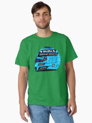 George Russell F1 Helmet 2026 sketch Classic T-Shirt