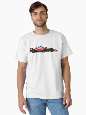 F1 SF-26 LH #44 Vector Art Printed T-Shirt