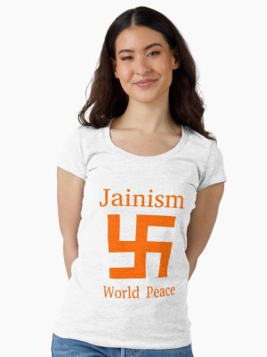 Peace Fitted Scoop T-Shirt