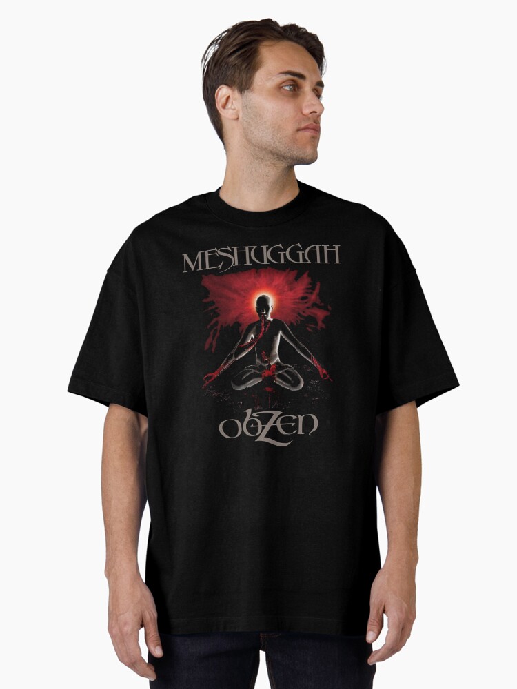 Best Thrash Metal Music 1 Meshuggah Oversized T-Shirt