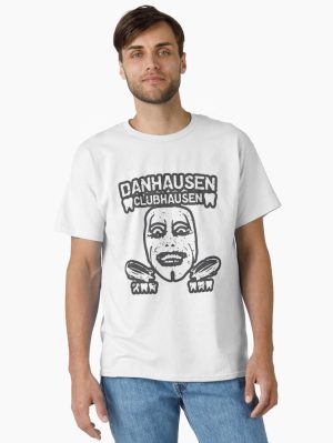 Danhausen Clubhausen All Elite Portrait, Pro Wrestling Merch Classic T-Shirt