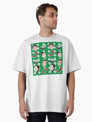 Benophie Benedict & Sophie Benophie Christmas Bridgerton Ton Tingles Oversized T-Shirt