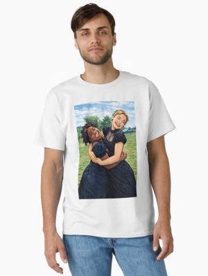 Hannad Dodd and Masali Baduza in Bridgerton (fan art) Classic T-Shirt