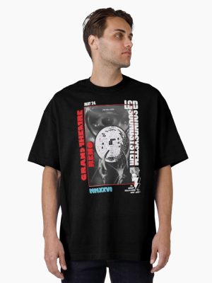 lcd soundsystem reno tour 2026 manapula Oversized T-Shirt