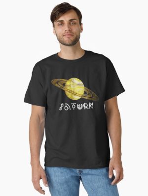 Space Saturn Classic T-Shirt