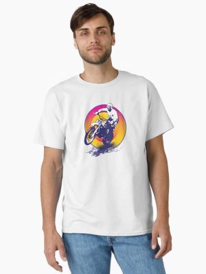 Vintage Motocross printed T-Shirt