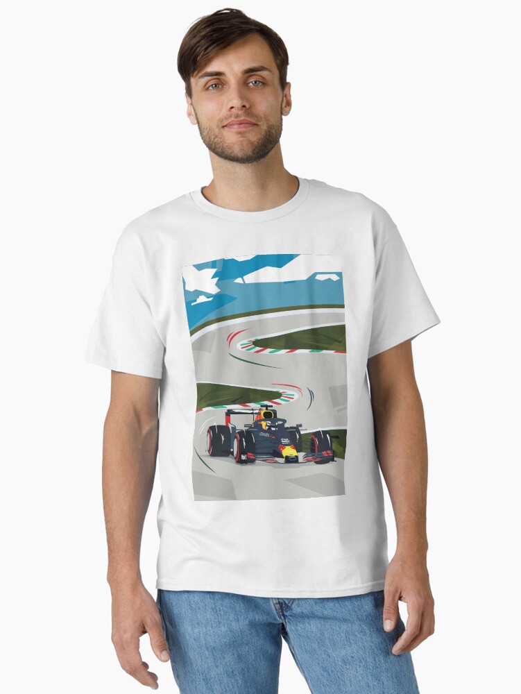 F1 RedBull Racing Print Classic T-Shirt