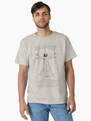 The Vitruvian Man - Leonardo da Vinci Classic T-Shirt