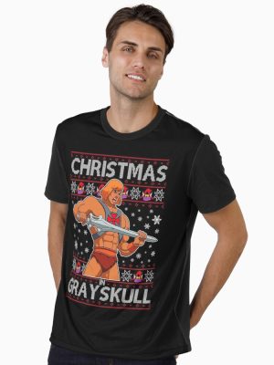 He-Man Christmas Graphic T-Shirt