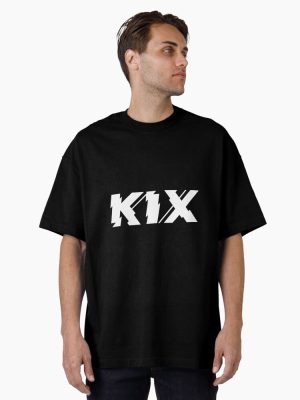 kix american glam metal and hard rock band Oversized T-Shirt