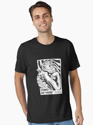 Stoned Ape Theory - Psychedelic, Magic Mushroom, Terence Mckenna, Joe Rogan inspired shirt Essential T-Shirt