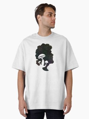 Terence McKenna mushroom logo Oversized T-Shirt