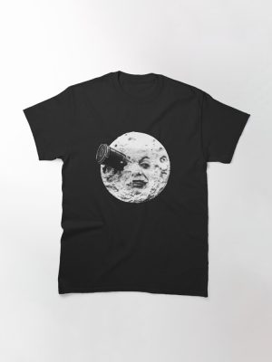 A Trip to the Moon (Le Voyage Dans La Lune) - face only Classic T-Shirt