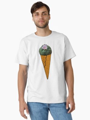 Peyote Cactus - Mescaline Psychedelic Classic T-Shirt