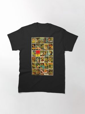 Vintage Classic Horror Monster Movie Posters Classic T-Shirt