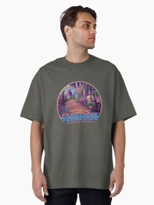 Amazing Shamanism - Psychedelic Art  Oversized T-Shirt