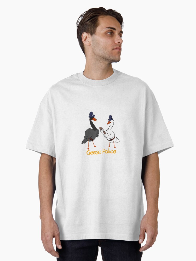 Geese Police Oversized T-Shirt
