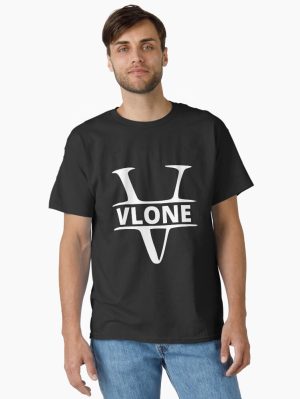 v, Vlone simple design  Classic T-Shirt
