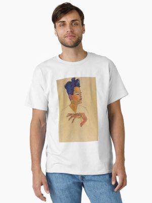 original painting by Egon Schiele 1890 - 1918, Egon Schiele Prints Classic T-Shirt