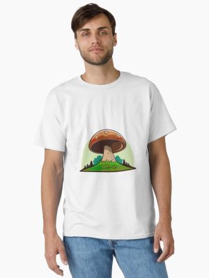 Mushroom Logo 1 Classic T-Shirt