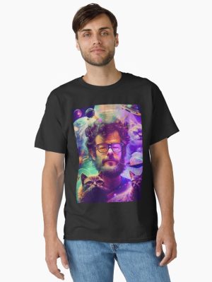 Terence McKenna Space Cats Classic T-Shirt