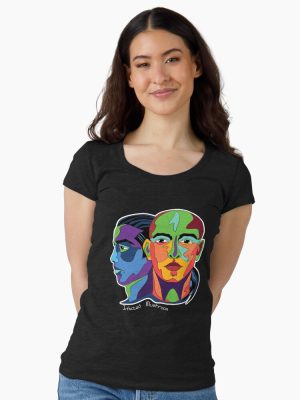 Infected Mushroom Fitted Scoop T-Shirt