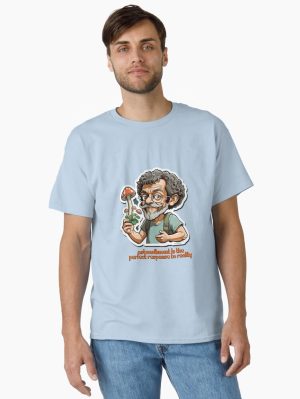 Terence Mckenna : The Mushroom said to me series : 6 Classic T-Shirt