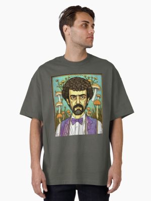 Terence Mckenna : The Mushroom said to me series : 2 Oversized T-Shirt
