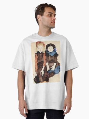 egon schiele best paintings, egon schiele artwork Oversized T-Shirt